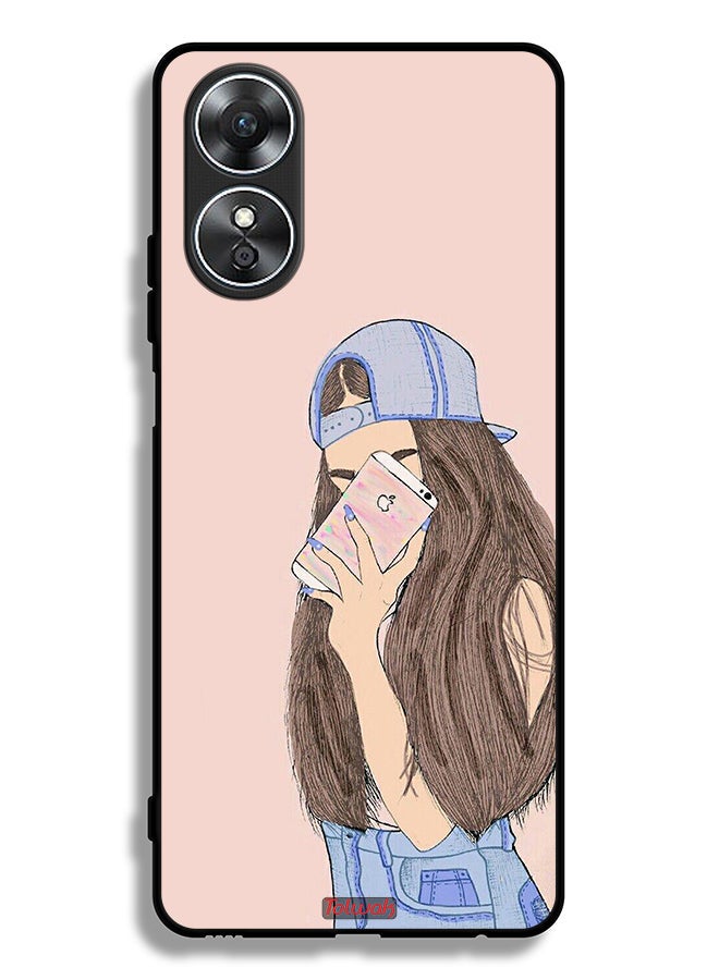 Tolwak Oppo A17 Protective Case Cover Making Selfies - Image 2