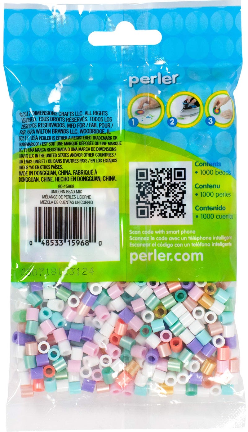 Perler 1000 Bead Bag Unicorn Mix, 1 Pack - Image 2
