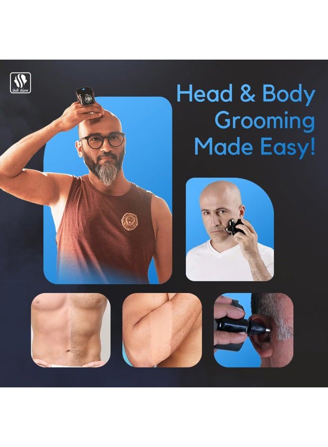 Skull shaver Palm MX5 Head and face Shaver; Smooth Shave; - Image 5