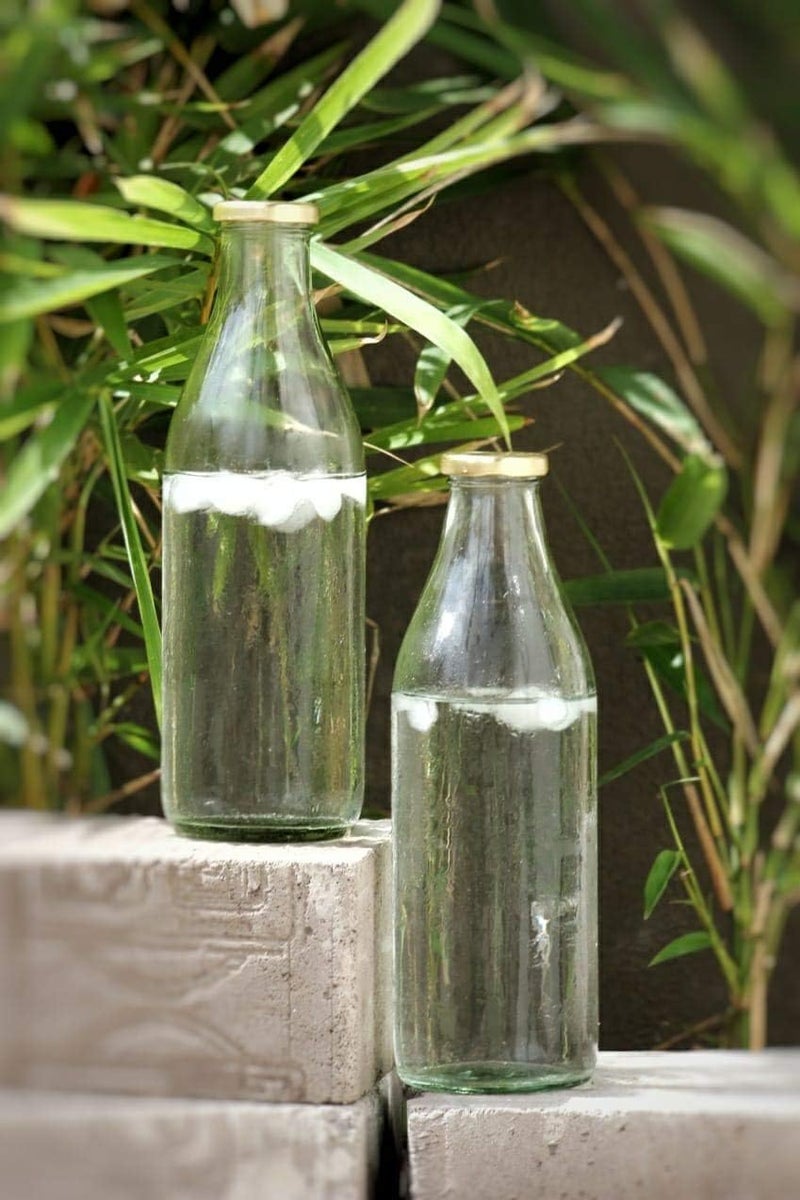 CRAFTFRY Air Tight Italian Glass Water/Milk/Juice Bottle with Air Tight Cap  - Image 5