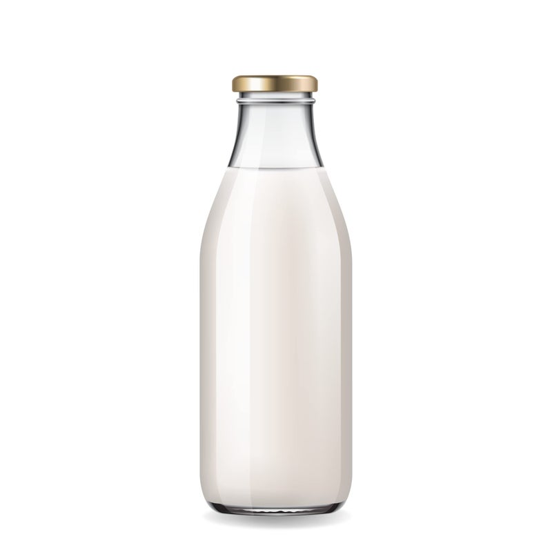 CRAFTFRY Air Tight Italian Glass Water/Milk/Juice Bottle with Air Tight Cap  - Image 1