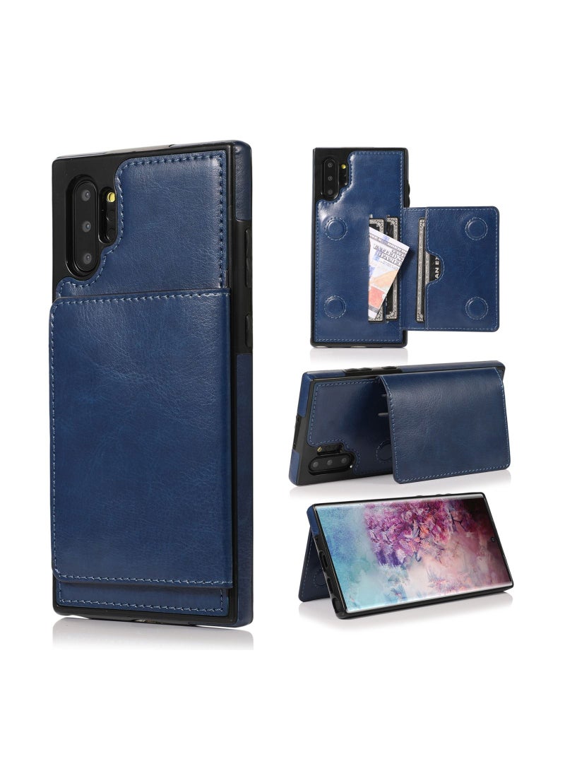 Suteni Back Cover Leather Protective Case for Samsung Mobile Phone - Image 2