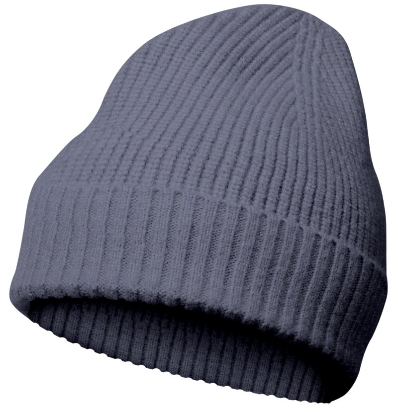 NORTHWIND Ribbed Winter Cap for Men and Women, Beanie Woolen Cap for Women, Winter Wear, Beanie Cap for Men, Woolen Cap for Man (Dark Grey) - Image 1