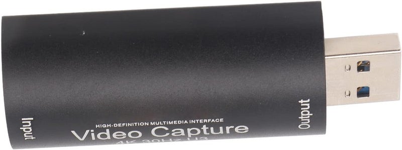 Portable 4K 30Hz Video Acquisition Card with USB 3.0 Plug and Play 1080P 60FPS Game Seize Device for Teaching, Imaging, and Live Gaming Entertainment - Image 1