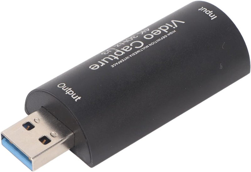 Portable 4K 30Hz Video Acquisition Card with USB 3.0 Plug and Play 1080P 60FPS Game Seize Device for Teaching, Imaging, and Live Gaming Entertainment - Image 4