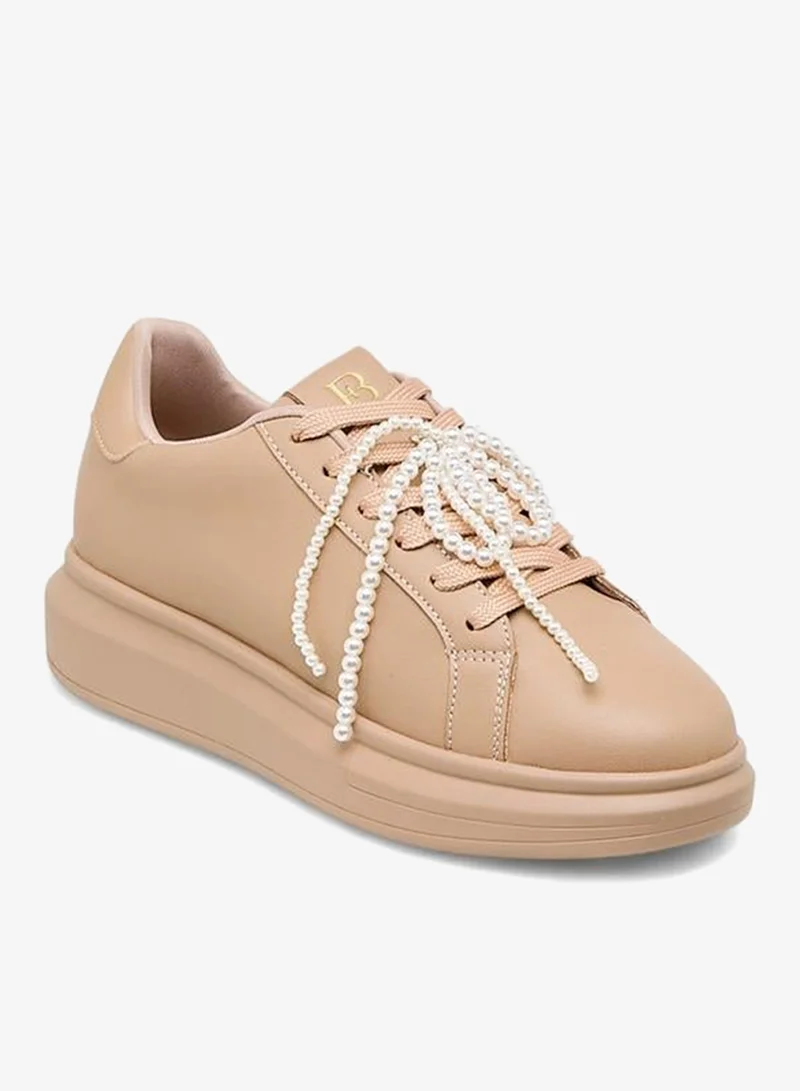 Flora Bella By Shoexpress Women Pearl Embellished Sneakers