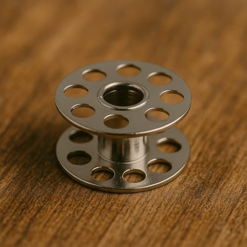Vemlons Bobbins Metal/Steel bobbins Sewing Machines Bobbins for Usha/Singer/bobbins,/Stainless Steel Sewing Machine Accessories 6 Bobbins/Any Automatic Sewing Machines bobbins Set of 6 piece - Image 5