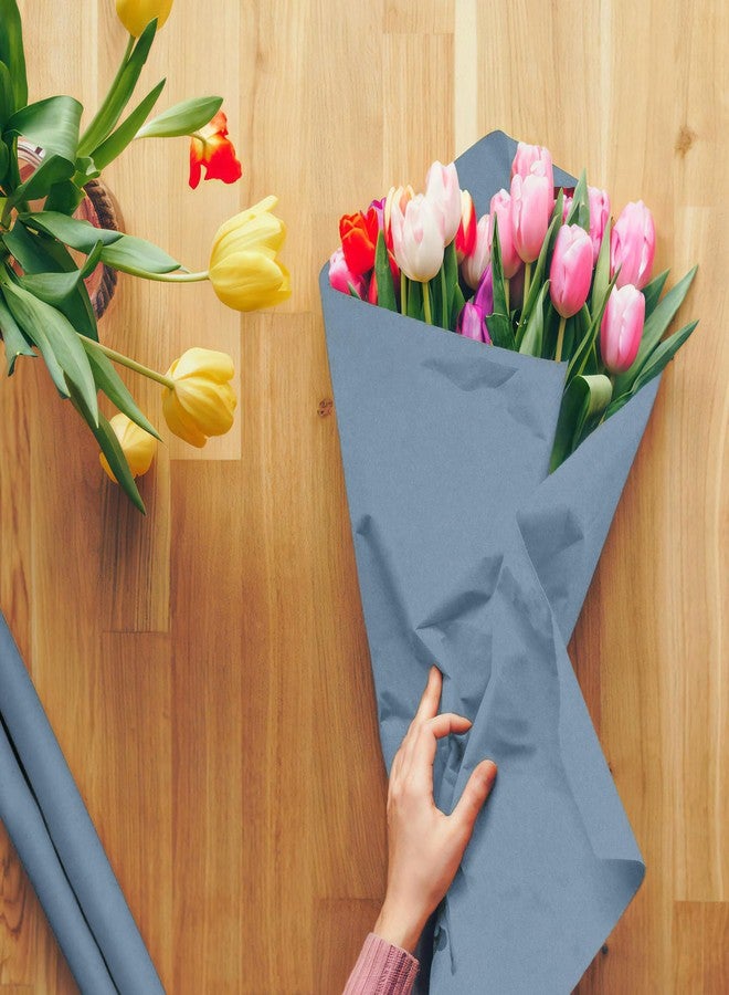 EROMAP 120 Sheet Dusty Blue Tissue Paper Pastel Blue Gift Wrapping Paper Bulk Art Craft for Gift Bags Baby Shower Wedding Birthday Party Decor, 20 X 14’’ - Image 5