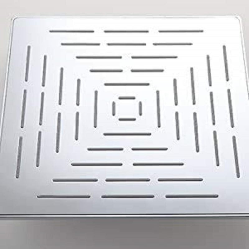 KYOTO (FOX) Wall Mounted CP Over Head Shower Stainless Steel 6"X6" inch Without Arm High Pressure Water Saving Filtered Adjustable Rainfal & Rain Spray Overhead Shower for Bathroom Accessories - Image 2