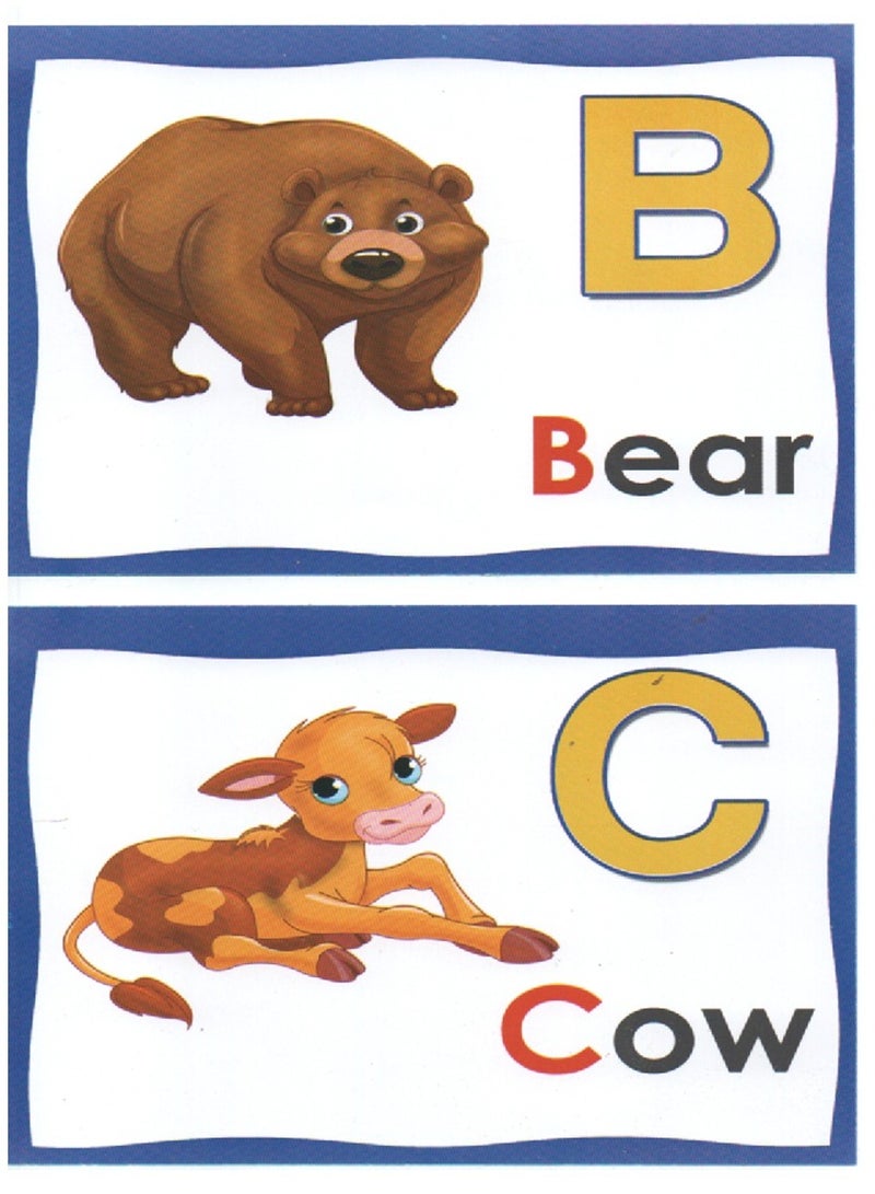 مجموعة بطاقات تعليمية للحروف باللغة الانجليزية - Image 2