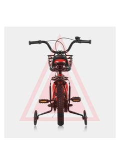 Cool Baby 12 inch Kids Bike with Handbrake and Basket with Training Wheels and Fenders Princess Bike  - Image 5