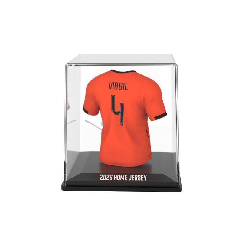 FanCollex - Virgil van Dijk  ( Netherlands )  -  Home Jersey 2026 Collectible Miniature - Image 3