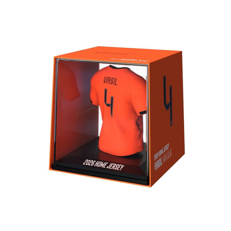 FanCollex - Virgil van Dijk  ( Netherlands )  -  Home Jersey 2026 Collectible Miniature - Image 2