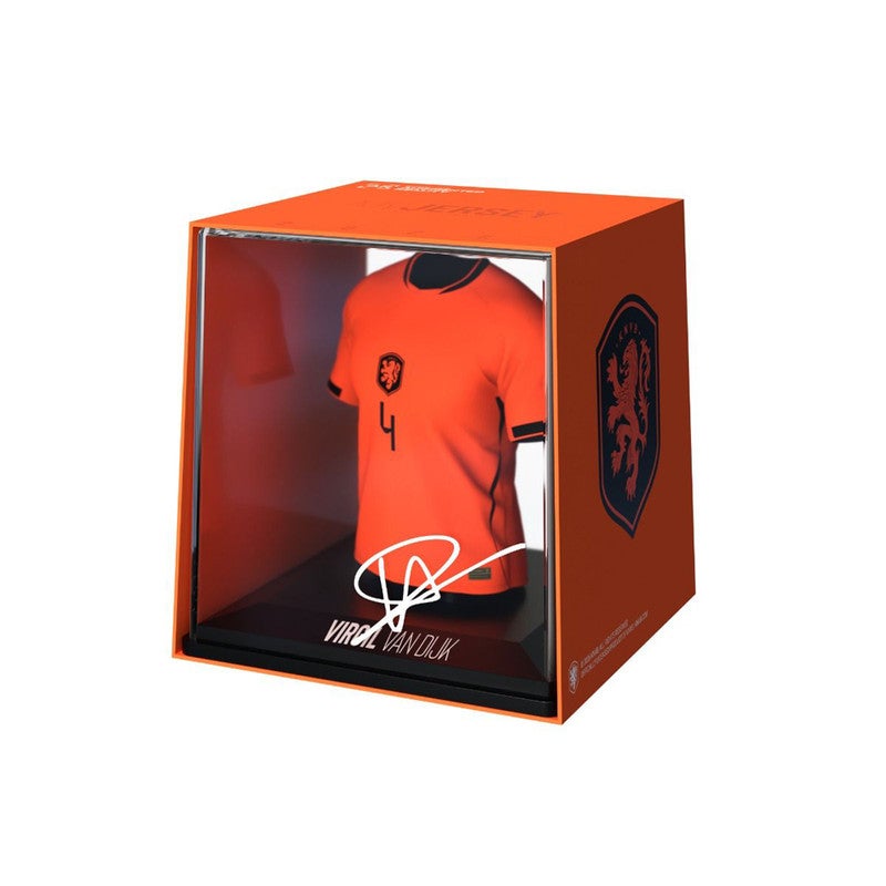 FanCollex - Virgil van Dijk  ( Netherlands )  -  Home Jersey 2026 Collectible Miniature - Image 1