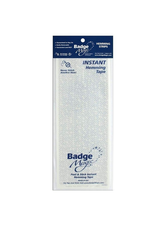 Badge Magic Hemming Tape Peel & Stick Fabric Adhesive Washable Removable - Image 1