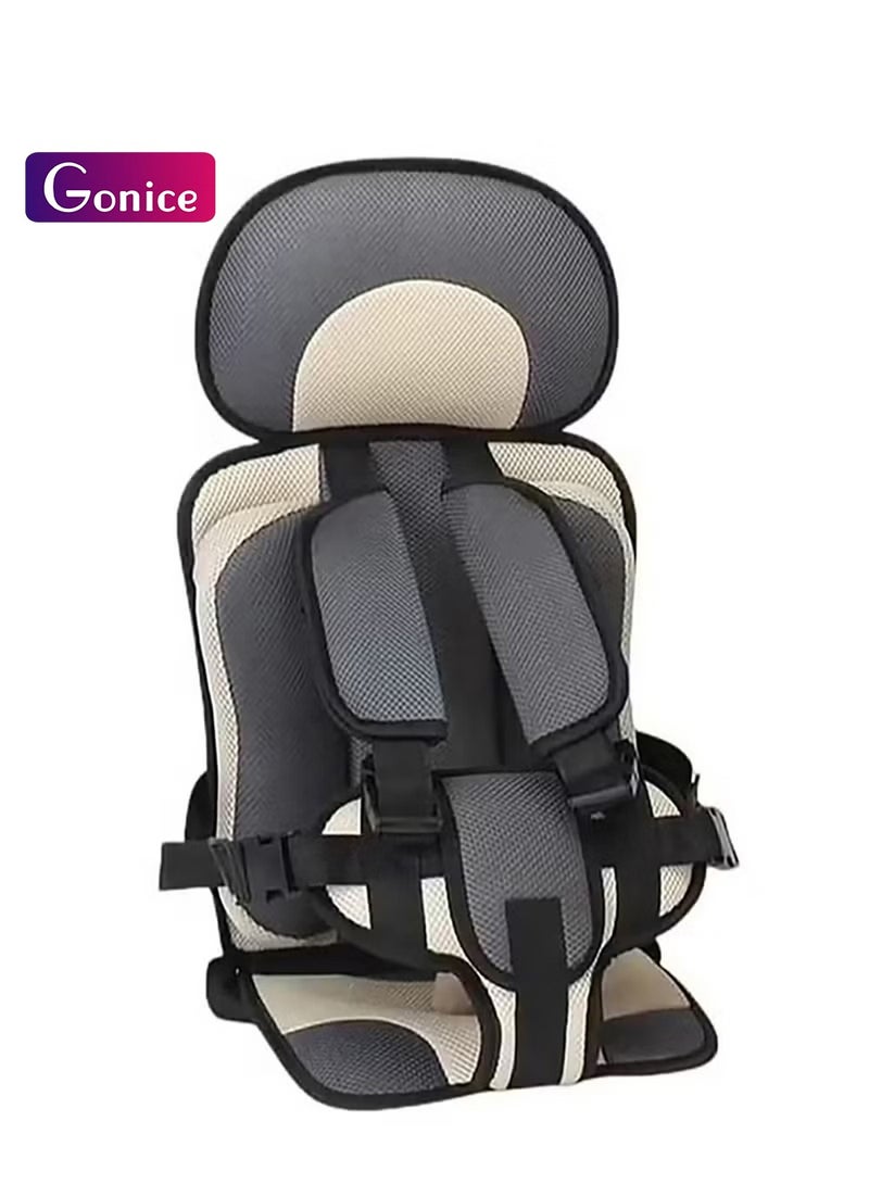 Gonice Foldable Child Simple Car Portable Seat Belt For Car Protection, 35 X 60 X 90 CM - Image 1