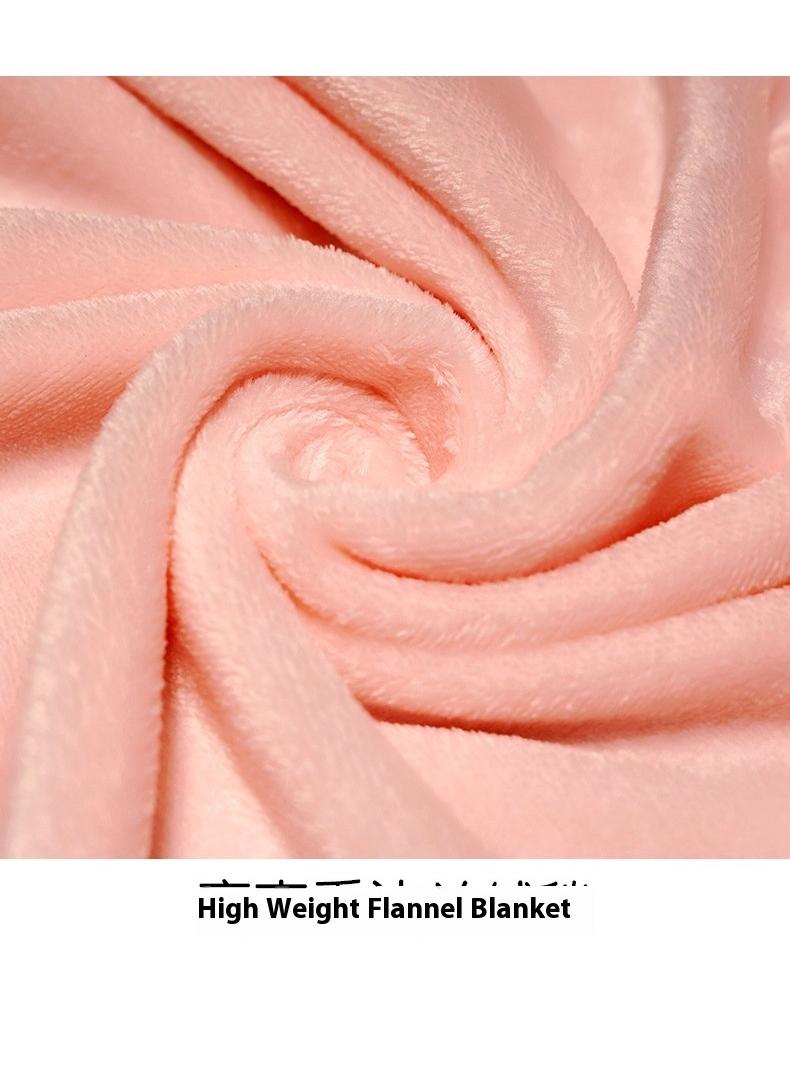 Bluejw بطانية بوليستر كرتونية مع دمية قطة بطانية تكييف هواء بطانية قيلولة مكتبية 80x100 سم - Image 2