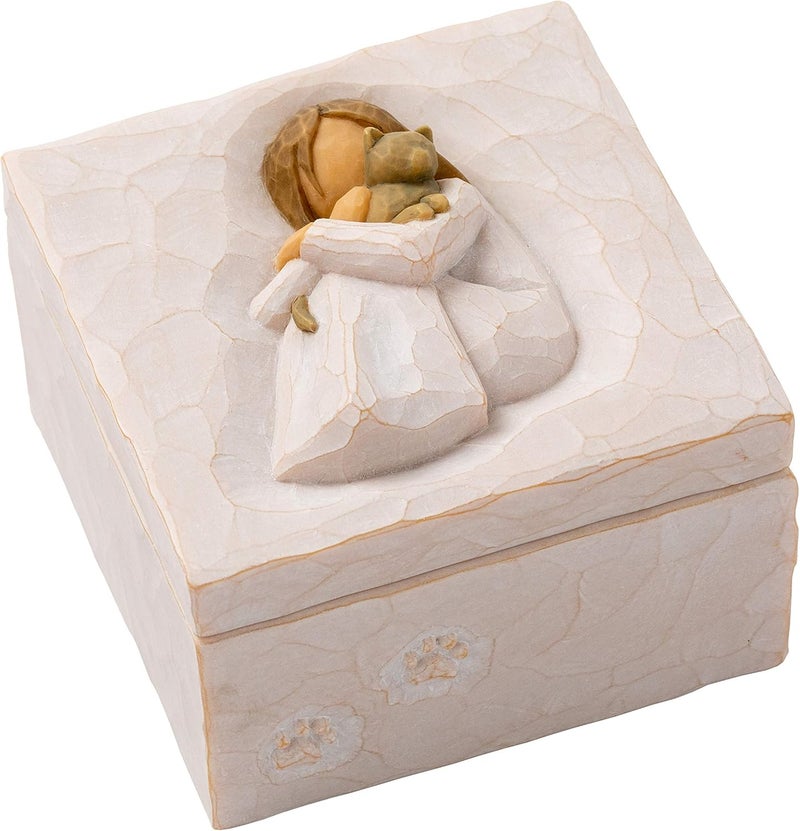 Willow Tree Comfort, sculpted hand-painted Keepsake Box - Image 1