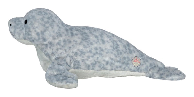 Fahlo Tracking Plush | Includes 12" Plush, Interactive 3D Tracking Map, and Wildlife Conservation Support | Eco-Friendly & Safe for All Ages | (Seal) - Image 3