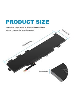RSG RSG-HPP TT03XL Battery Compatible with HP EliteBook 755 G5 Series,HP EliteBook 850 G5 G6 Series, HP ZBook 15U G5 G6 Series Notebook(11.1V 5200mAh Black)  - Image 2