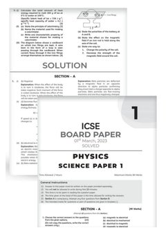 Class 10 PHYSICS Question Bank + Solved Papers (10 Years) for 2023-2024  - Image 5