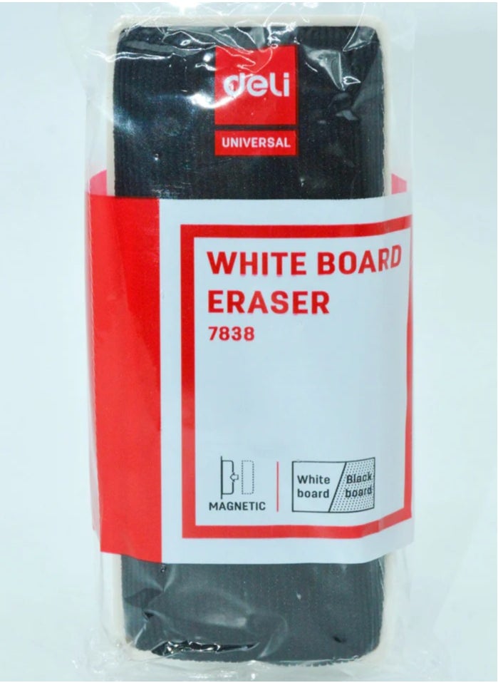 Deli Magnetic White Board Eraser Assorted Colours  - Image 3