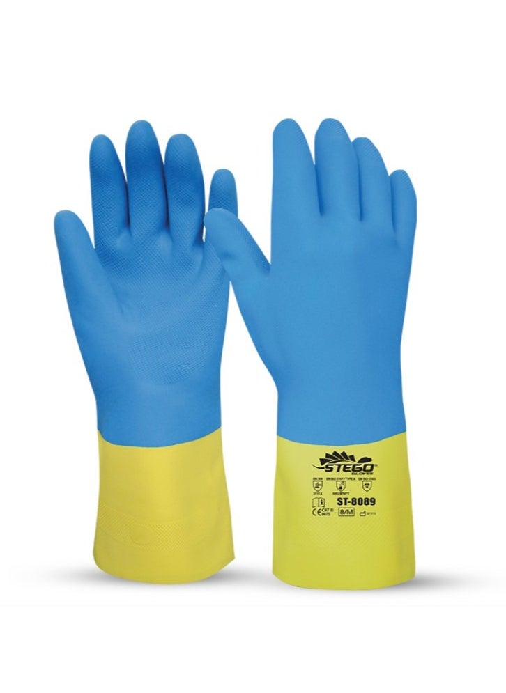 Stego Stego Chemical And Liquid Protection Multipurpose Gloves - CHEM-SHEILD ST-8089  - Image 3