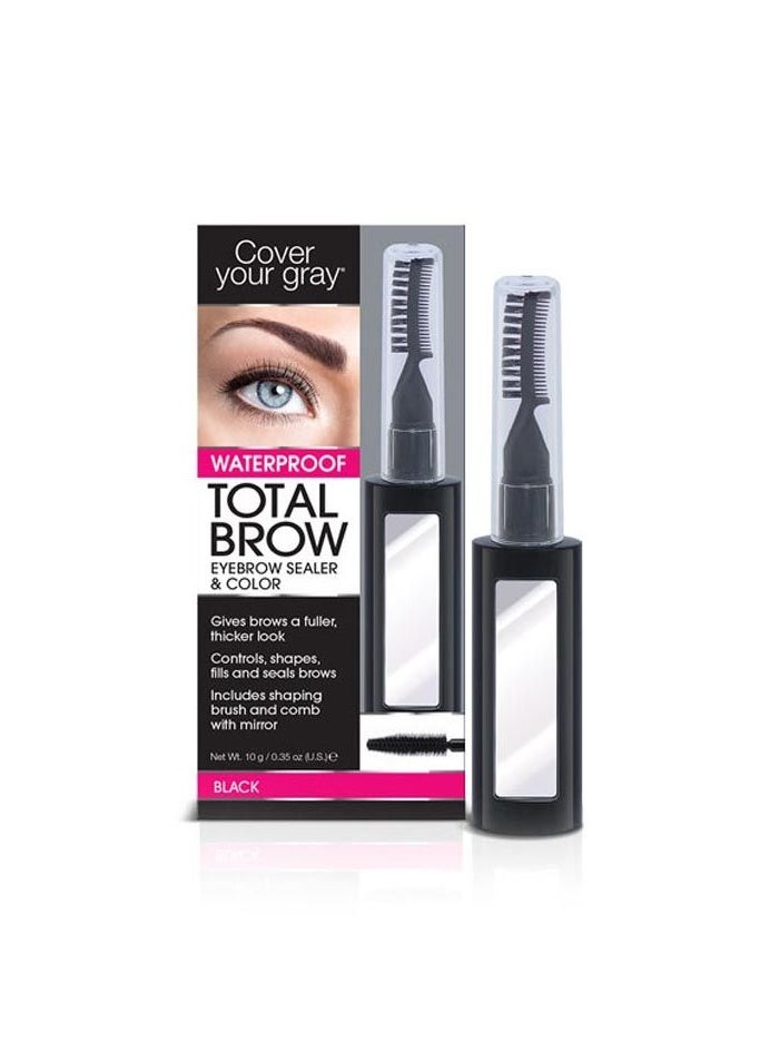 كوفر يور جراي Cover Your Gray Total Brow Eyebrow Sealer أسود 10 جم 