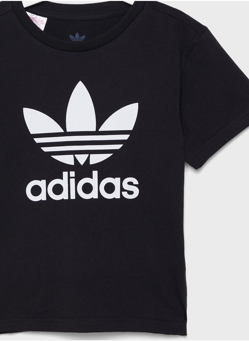 adidas Originals Kids Trefoil T-Shirt  - Image 3