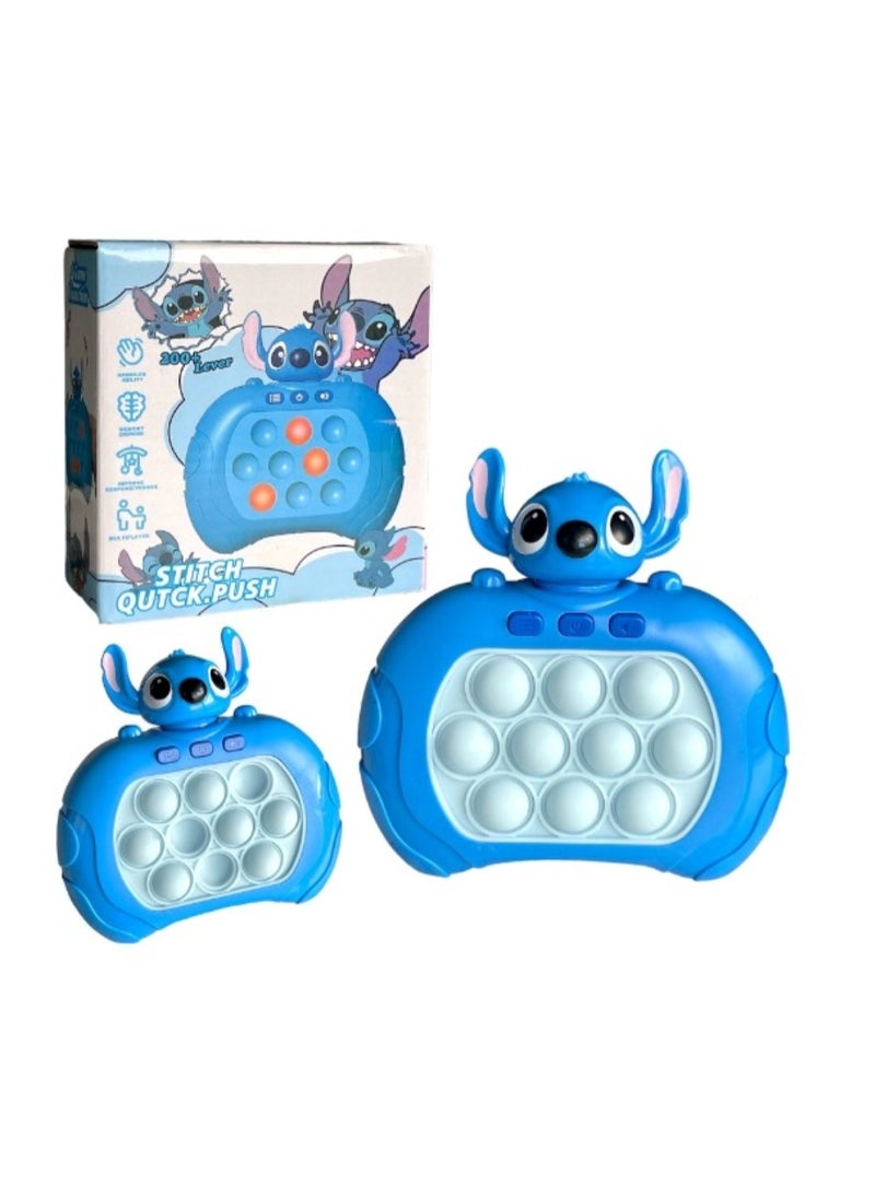 Huitich - Cinnamoroll Pop Push Light Up Controller Sensory Fidget Toy for All Age Stress Relief Game Blue - Image 1