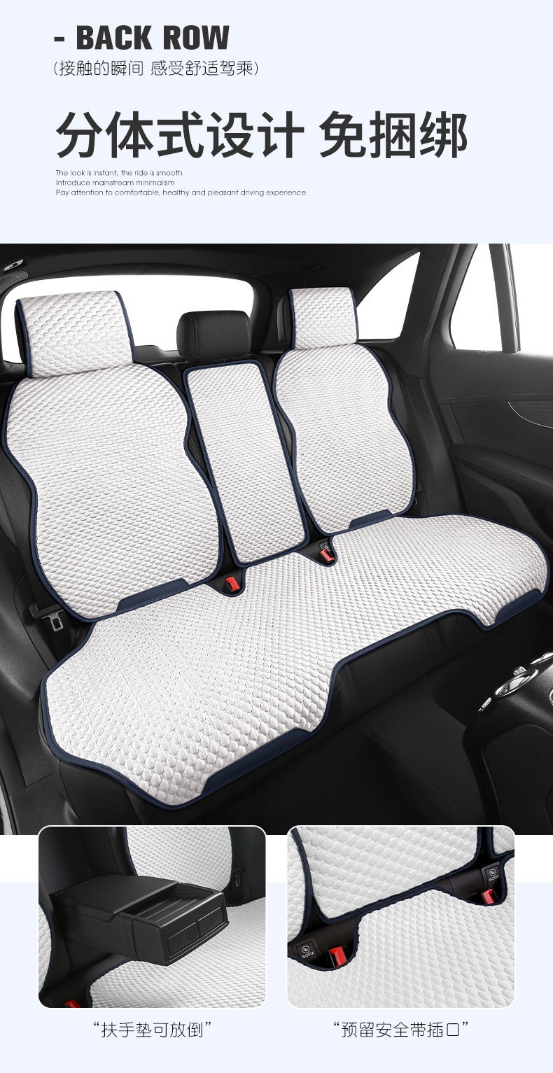 Ultra-Thin Cooling Seat Cushion for All Seasons - Breathable Summer Pad with Ice-Cooling Effect - Image 5