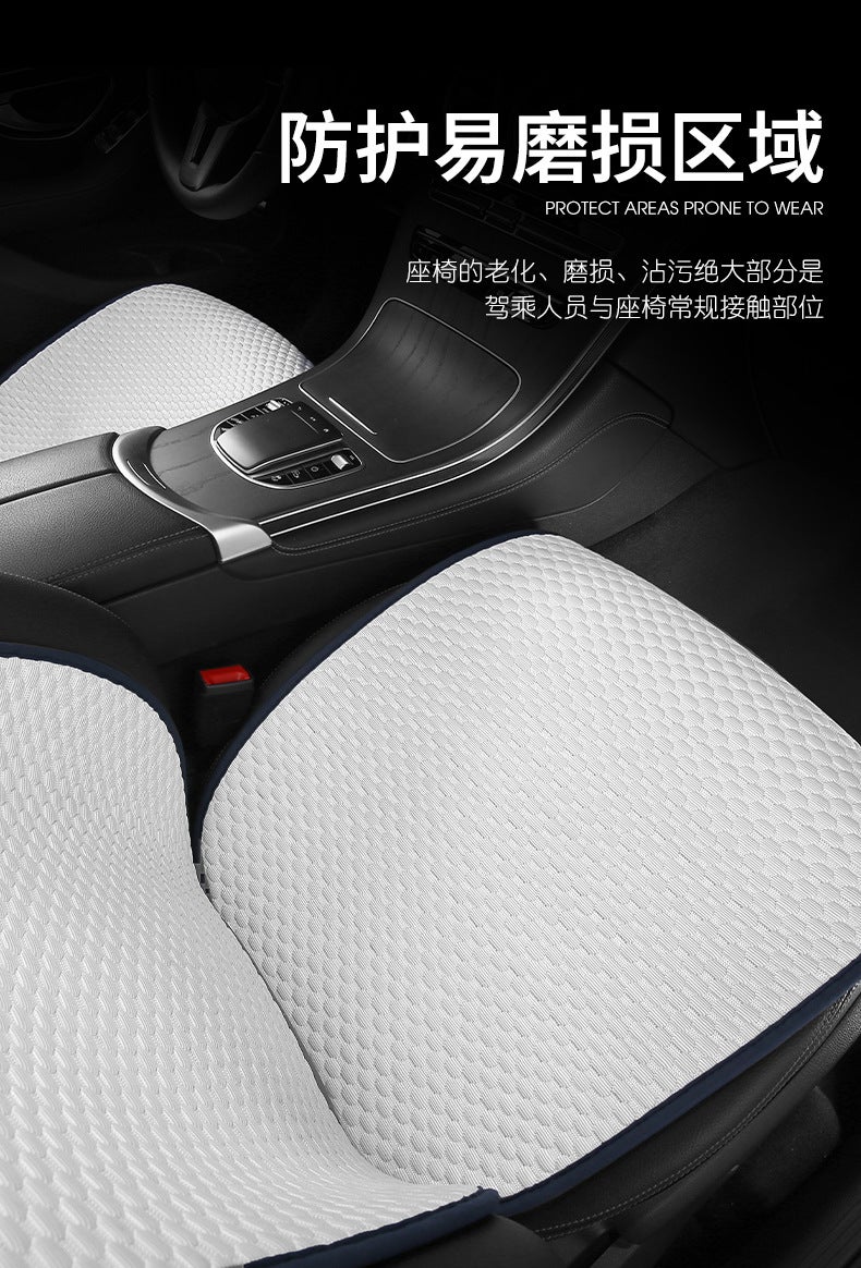 Ultra-Thin Cooling Seat Cushion for All Seasons - Breathable Summer Pad with Ice-Cooling Effect - Image 3