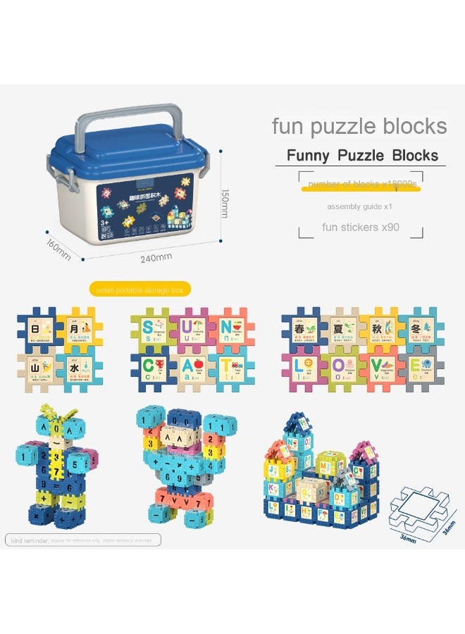 Fun Gift Barrel DIY Assembly Puzzle Toy