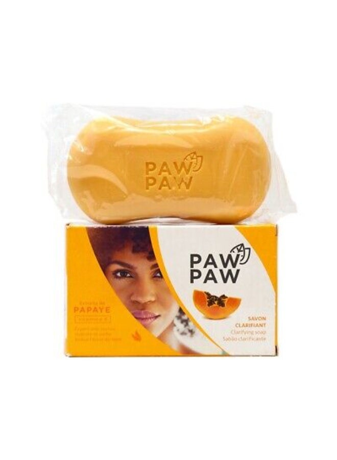 باو باو 3 قطع من صابون التنظيف بفيتامين E ومستخلصات البابايا 3 × 180 جرام - Image 2