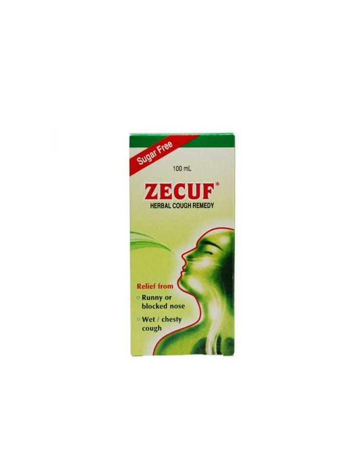 Zecuf - Herbal Cough Relief Syrup 100ml - Image 1