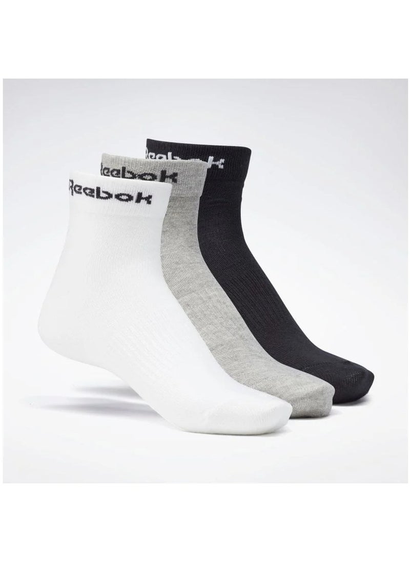 Reebok - Active Core Ankle Socks 3 Pairs - Image 1
