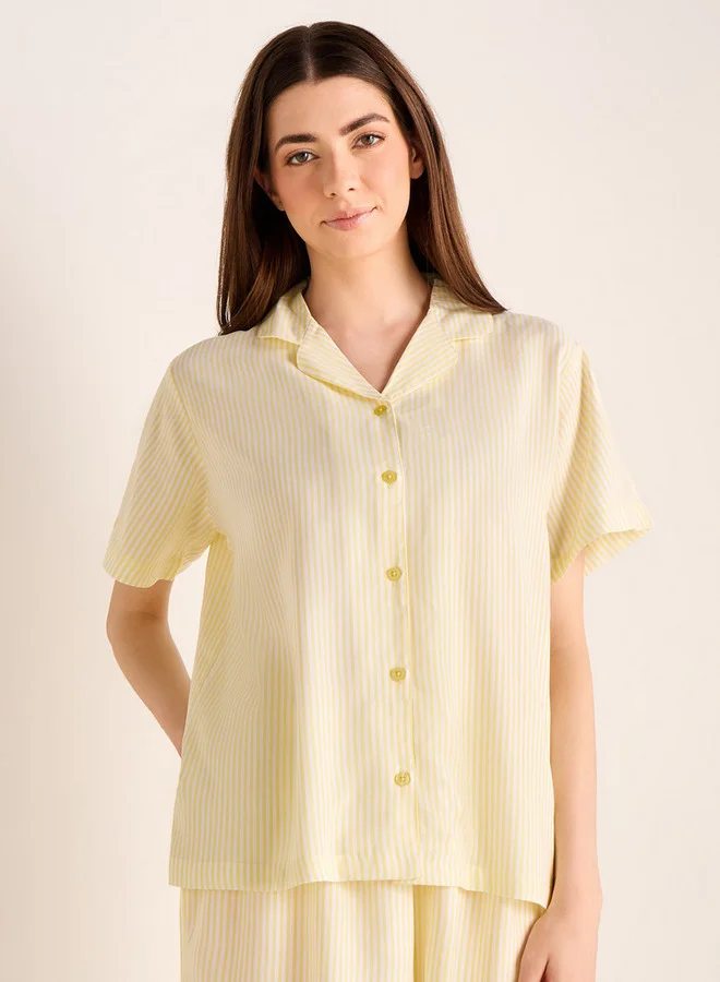 سبلاش فيڤ طقم شورت مخطط