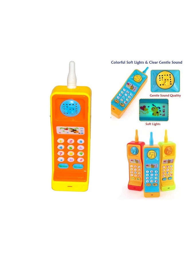 Vibgyor Vibes - Light And Sound Cordless Musical Phone Toy For Kids - Image 1
