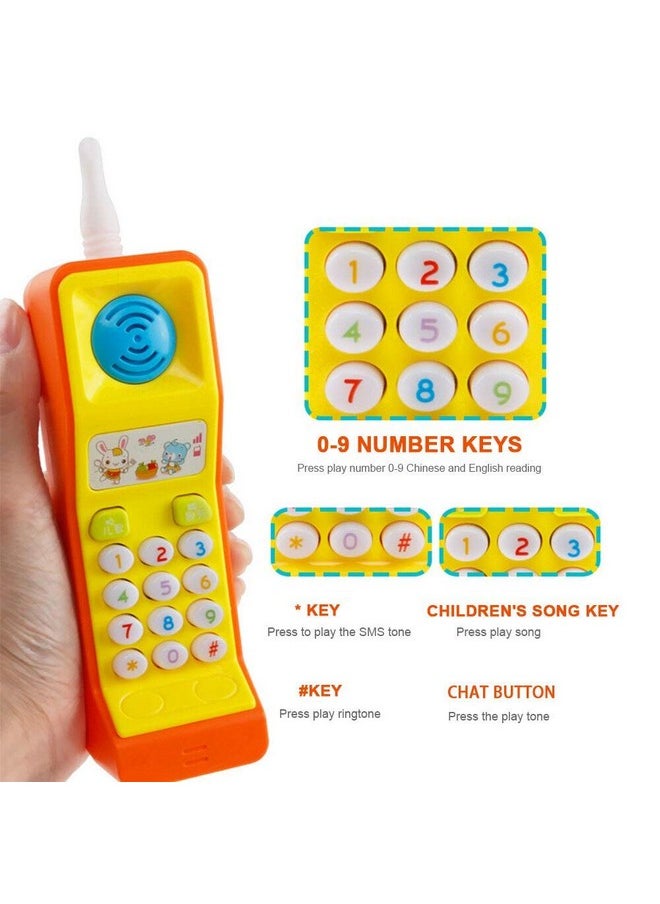 Vibgyor Vibes - Light And Sound Cordless Musical Phone Toy For Kids - Image 1