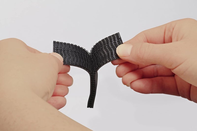 Scotch  Mount Extreme Fasteners 1Inx120In (2.54Cm X 3.04M), 1 Set Of Strips (2 Rolls)/Pack Holds 4.5 Kg Whole Roll Black Color Higher Adhesion Multi-Surface Easy To Use No Tools - Image 5