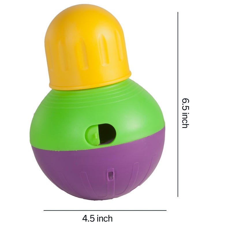 Starmark Treat Dispensing Bob-a-Lot Dog Toy, All Breed Sizes (Pack of 1) - Image 4
