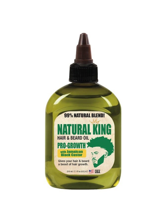 SFC Natural King Pro-Growth Hair & Beard Oil with Jamaican Black Castor Oil 7.1 oz. - Image 1