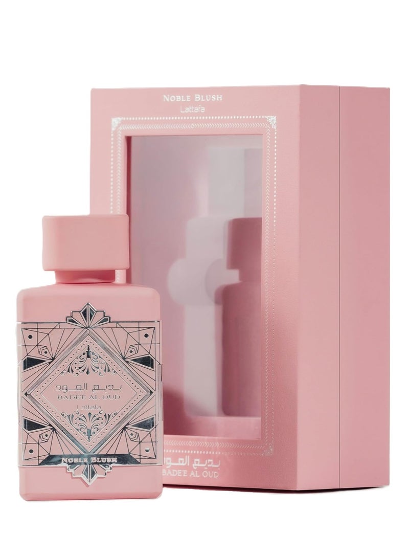 Lattafa Badee Al Oud Noble Blush Eau de Parfum Spray for Unisex, 3.4 Ounce - Image 2