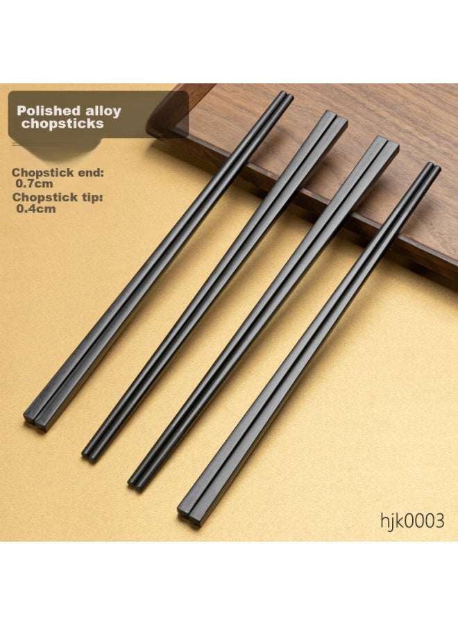 Millennium Love Wood Qianianlianmu Household -style Pointed Chopsticks, Sushi Restaurant High-end Commercial Use For Restaurants And Hotels, 10 Pairs, Hjk0002  - Image 4