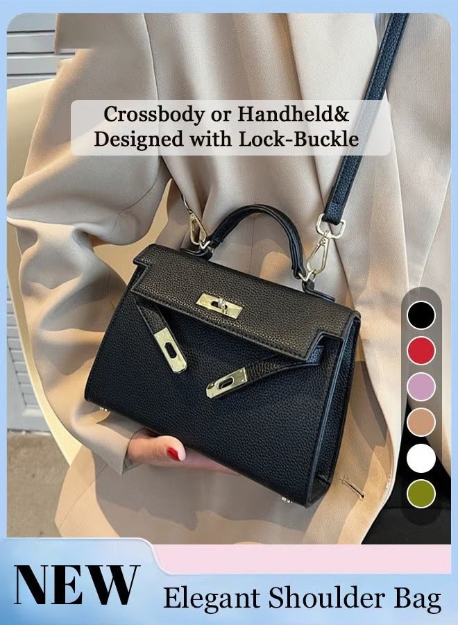كان واي حقيبة ظهر بمقبض عتيق مع حزام قابل للفصل لحقيبة كتف نسائية كاجوال للسيدات مع قفل للإغلاق - Image 1