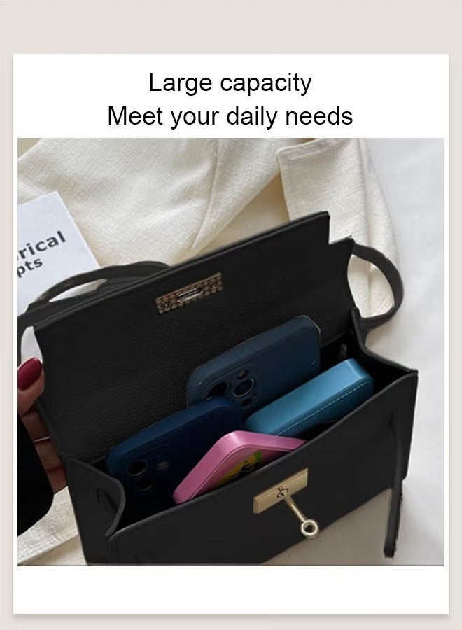 كان واي حقيبة ظهر بمقبض عتيق مع حزام قابل للفصل لحقيبة كتف نسائية كاجوال للسيدات مع قفل للإغلاق - Image 3