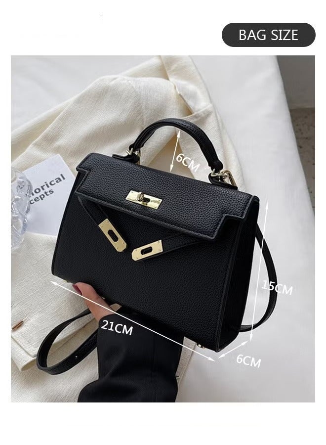 كان واي حقيبة ظهر بمقبض عتيق مع حزام قابل للفصل لحقيبة كتف نسائية كاجوال للسيدات مع قفل للإغلاق - Image 4