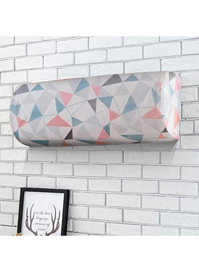 غطاء مكيف جداري داخلي – تصميم متعدد الأشكال – مقاس 95×31×22 سم – قماش مقاوم للماء والغبار بحافة مطاطية، قابل للغسل للحماية والديكور – 1 قطعة - Image 5