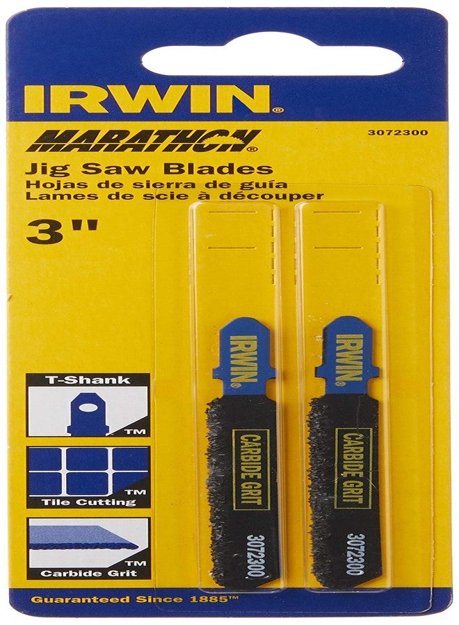 Irwin Tools IRWIN 3072300 T Shank 3" 5/32 Carbide Grit Jig Saw Blade - Image 2