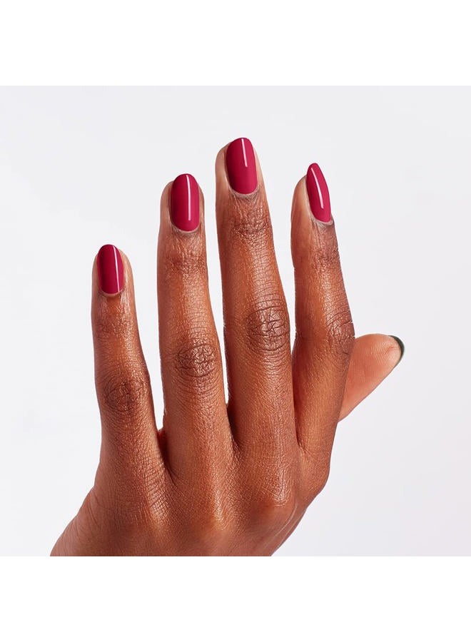 OPI Nail Lacquer, Red-Veal Your Truth, Red Nail Polish, Fall Wonders Collection, 0.5 fl oz - Image 3